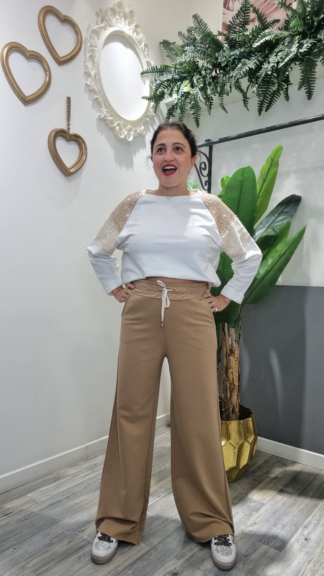 Le Chicche Pantalone Palazzo 102