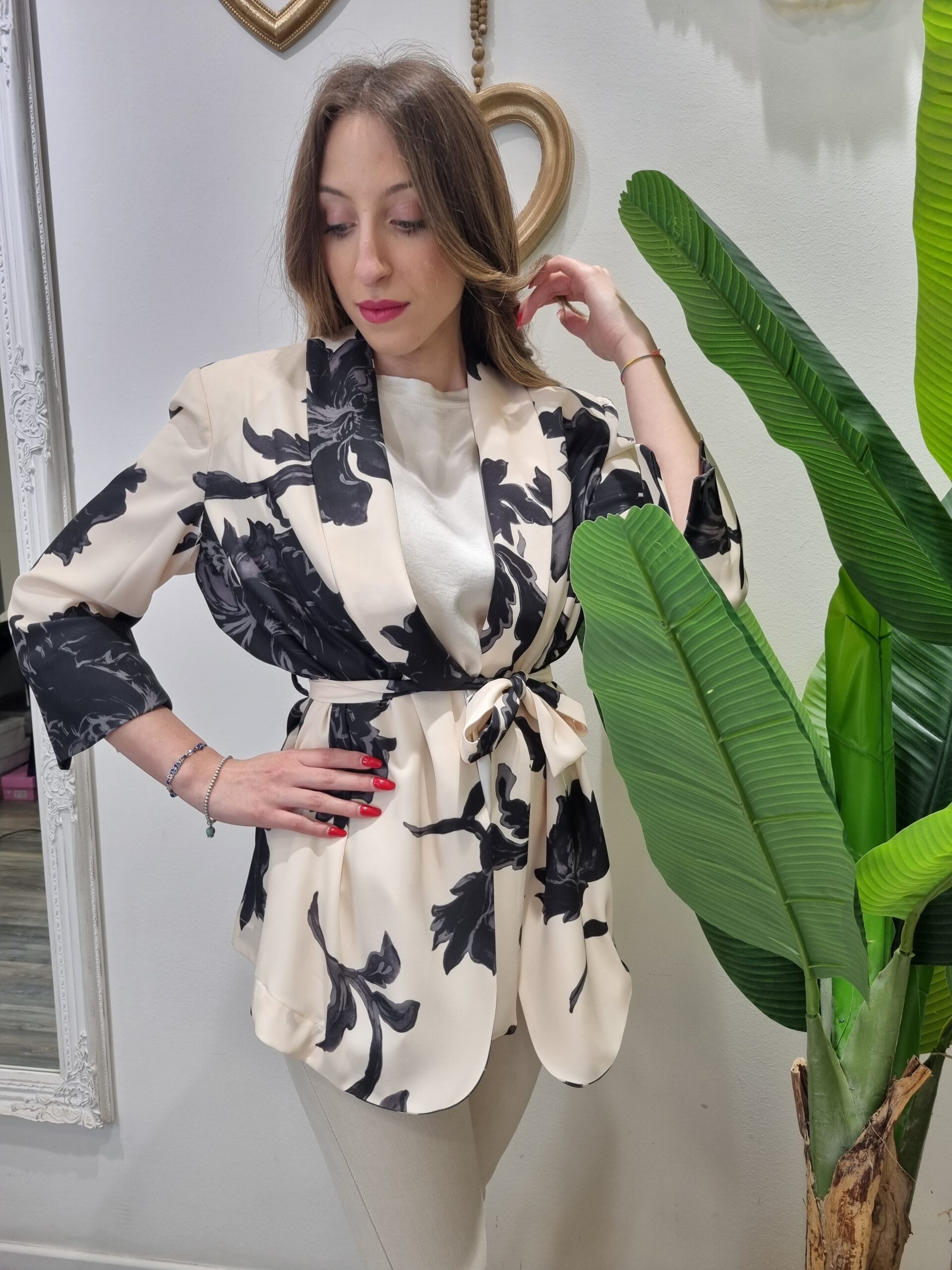 Le Chicche Giacca Kimono Fantasia