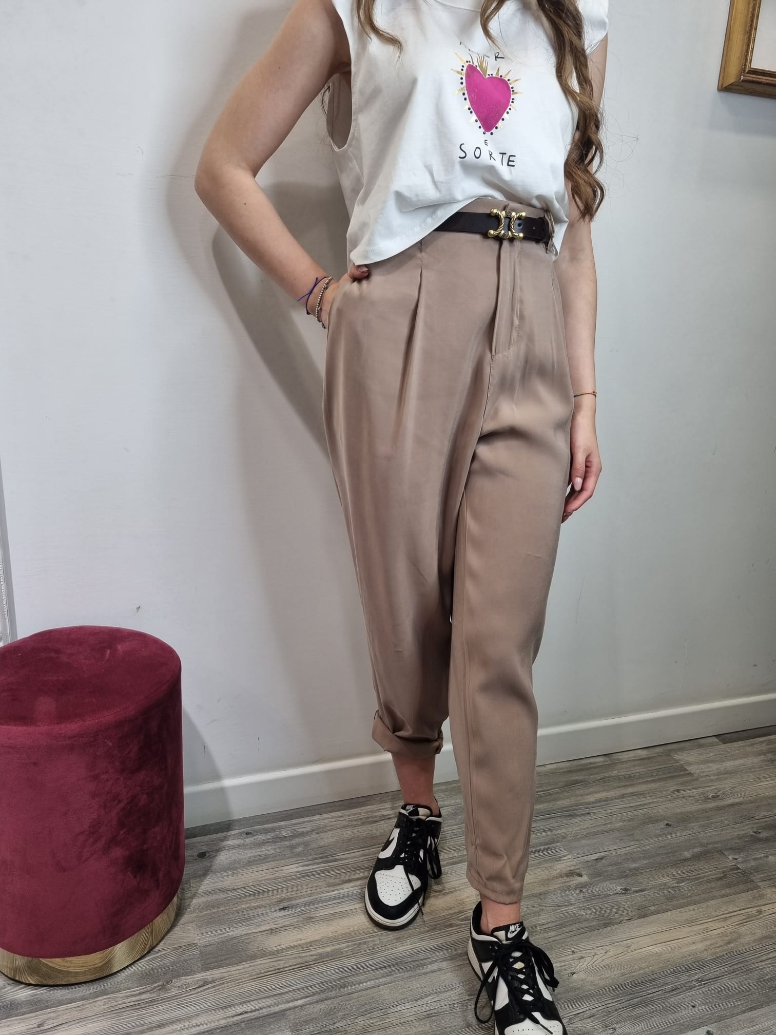 Le Chicche Pantalone Nocciola 321