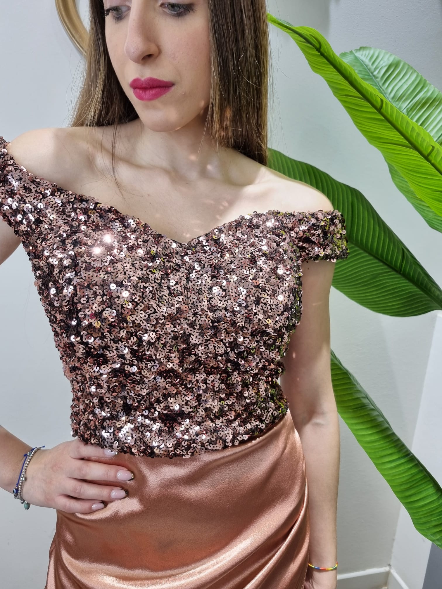 Le Chicche Top Crop Paillettes 942